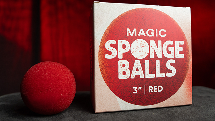 3-3.png Magic Sponge Balls 4PK RED 3" (4 pelotas de esponja de 3 pulgadas) by Murphy's Magic - Imagen 1