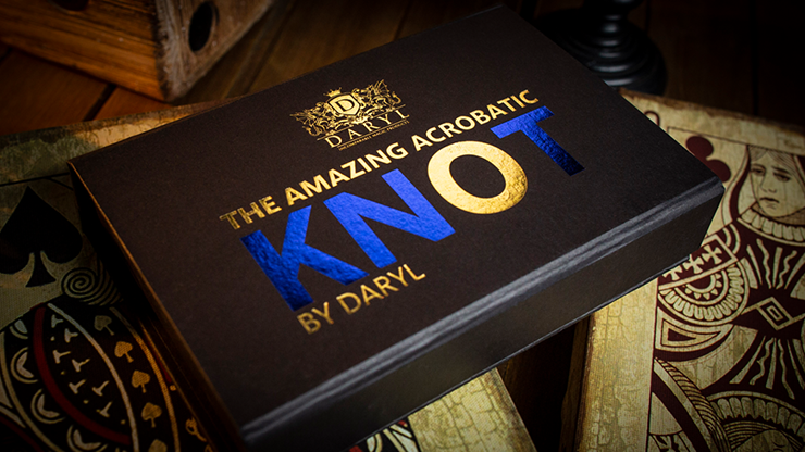 62327-full.png Amazing Acrobatic Knot w/xtra knot Blue and Yellow (Soga Azul y Amarillo / Gimmicks y video instructivo) by Daryl - Imagen 1