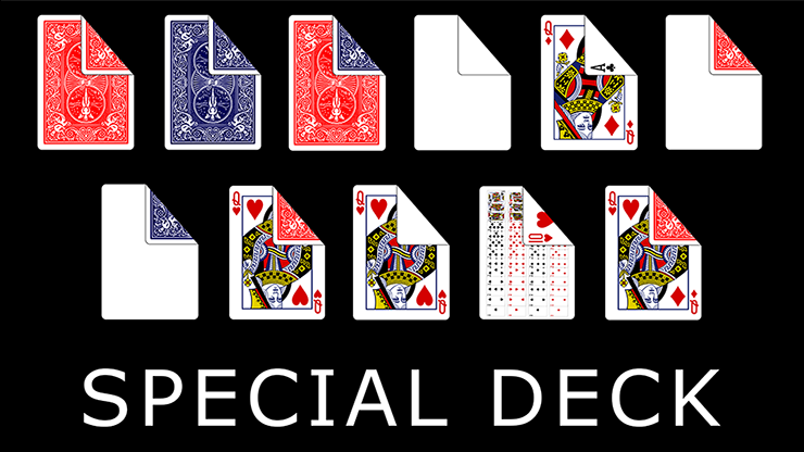 special.png Bicycle Special Deck Playing Cards (Baraja gaff / video instructivo 11 efectos) - Imagen 1